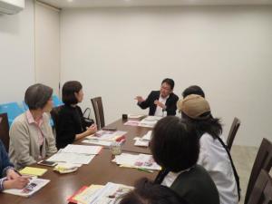 市長と語ろう会（都賀の台マルシェ）