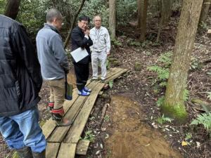 堂谷津の里 視察