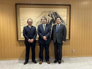 PIERS 2025 Chiba大会委員長 小林一哉教授（中央大学理工学部） 表敬訪問