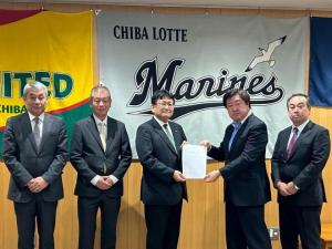 一般社団法人千葉市建設業協会、協同組合千葉電設協会、協同組合千葉市管工事業協会、千葉市造園緑化協同組合による要望書の提出