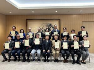 令和6年度「千葉市トライアル発注認定事業」認定証授与式