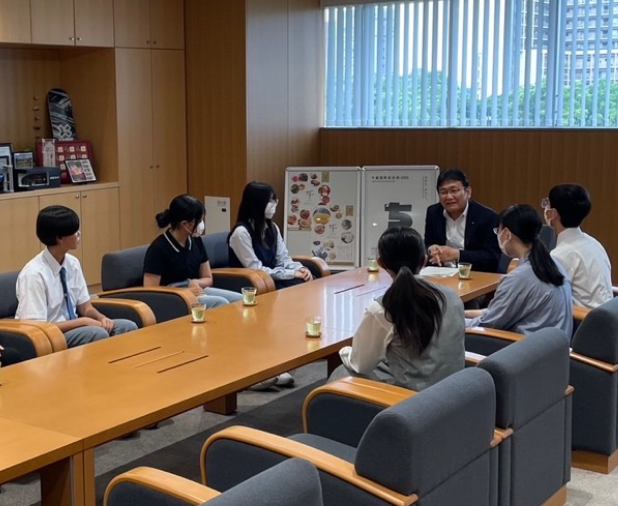 女性管理職との交流