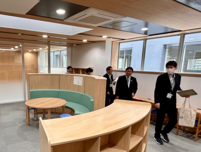 冷暖房設備現地視察