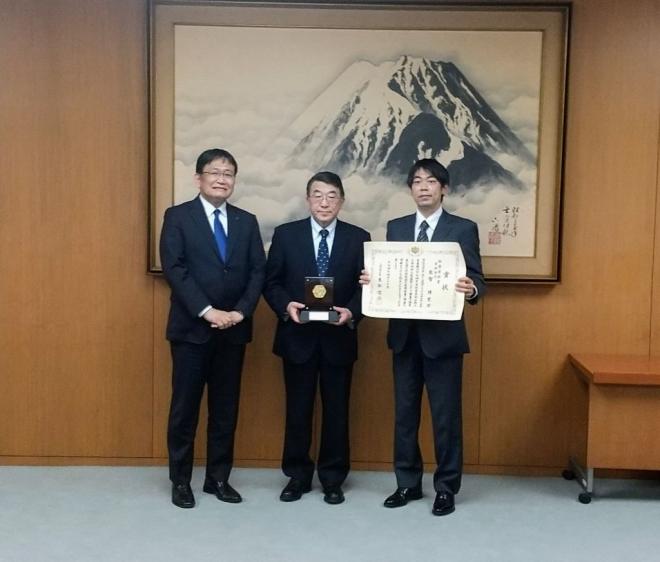 科学技術分野の文部科学大臣表彰者　表敬訪問