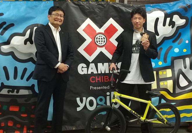 佐々木選手表敬訪問