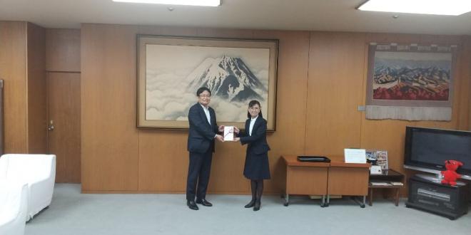 キーペックス寄付金贈呈式