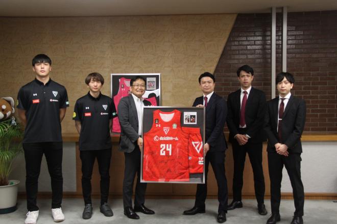 ジェッツ絵本寄贈式