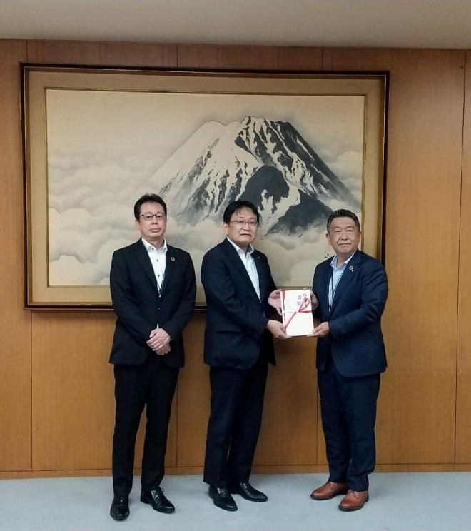 トヨタユーゼック寄付金贈呈式