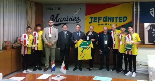 アスンシオン市青少年サッカー交流訪問団