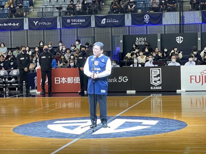 アルティーリ千葉ホームゲーム視察