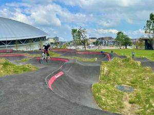 千葉公園パンプトラックデモンストレーション
