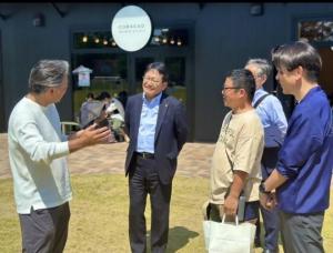 千葉公園賑わいエリア 視察