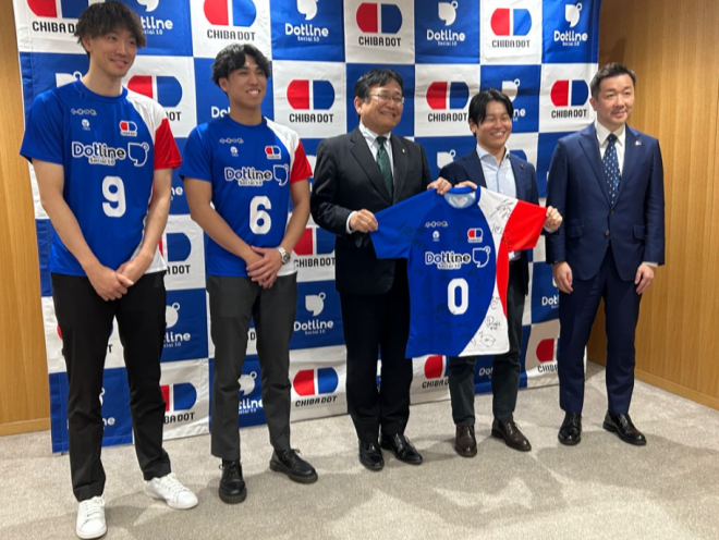 千葉ドット表敬