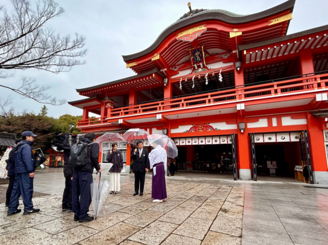 テレビ視聴室収録