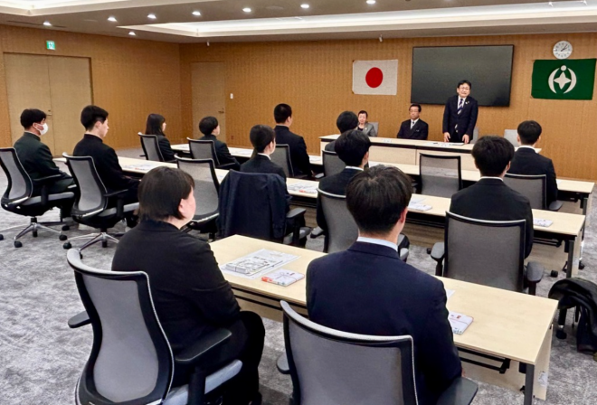 令和７年度自衛隊入隊及び入校予定者激励会