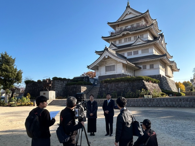 テレビ市長室収録