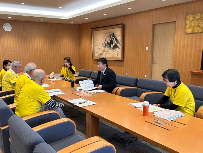 ティーミーティング（稲毛区シニアリーダー連絡会）