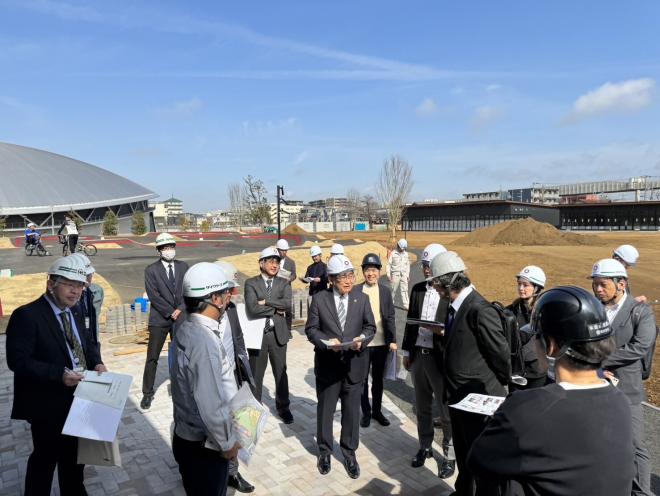 千葉公園賑わいエリア視察会