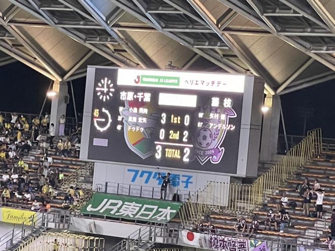 ジェフユナイテッド千葉激励観戦