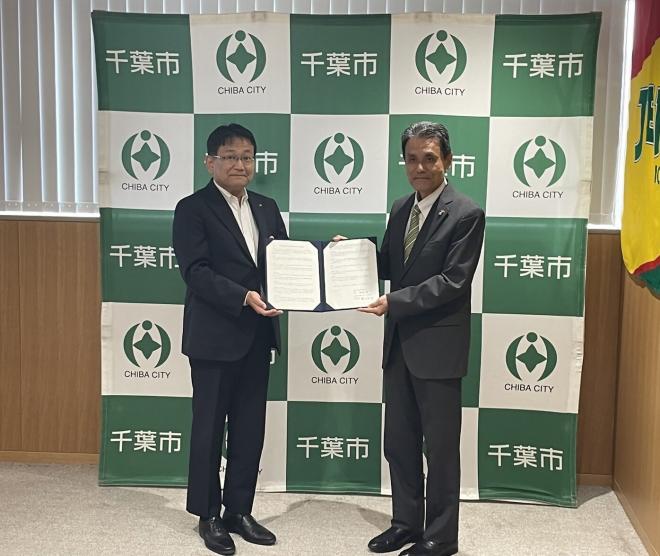 株式会社ケーヨー「災害時における物資の供給等に関する協定」締結式