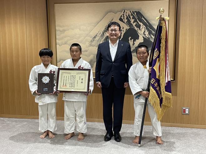 令和5年度全日本少年少女武道（柔道）錬成大会優勝報告