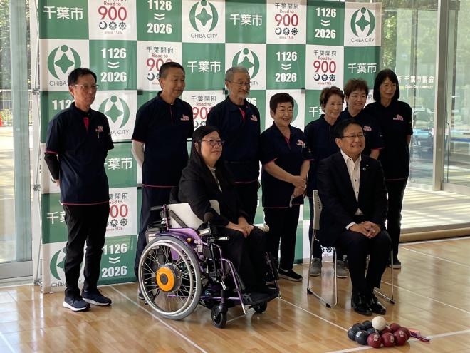 杭州2023アジアパラ競技大会ボッチャ日本代表蛯沢文子選手壮行会