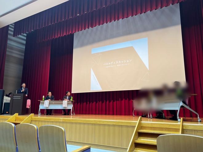 千葉大学シンポジウム「日本の未来医療を担う若者へ」