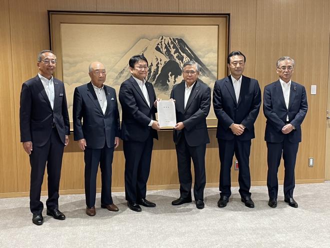 千葉商工会議所要望書提出