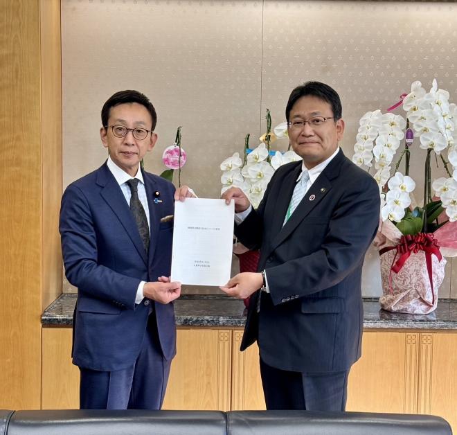 総務省船橋政務官要望活動