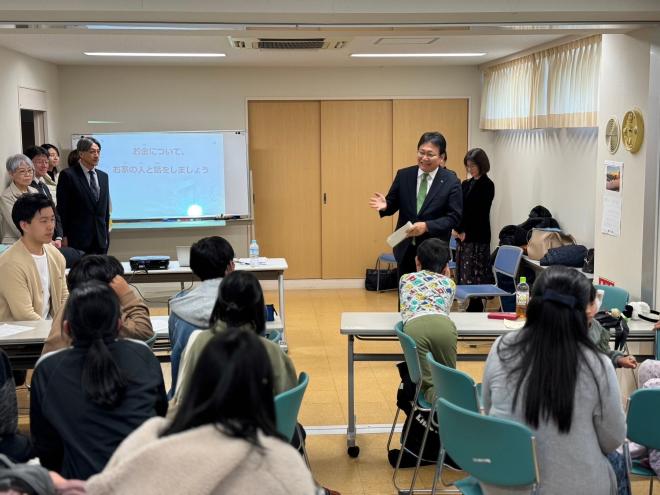 2023年度第三国定住難民児童・生徒に対する補習教室「楽校」視察