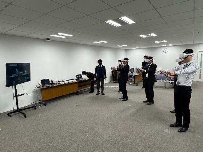 千葉氏VRゲーム体験