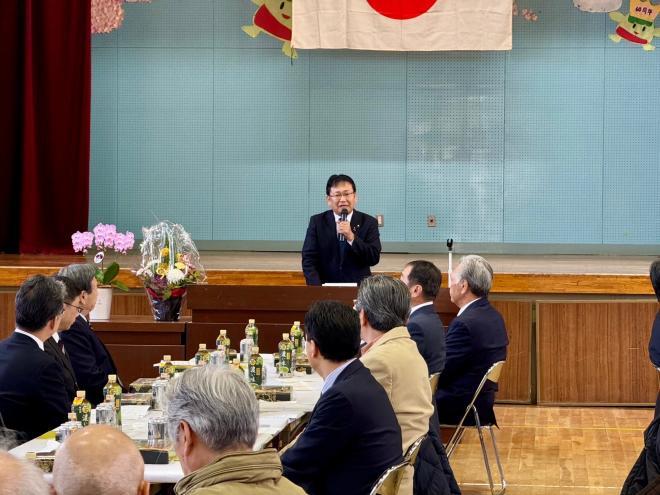 第37地区町内自治会連絡協議会懇談会新春賀詞交歓会