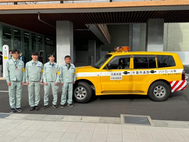 被災地職員派遣出発式（建設局）