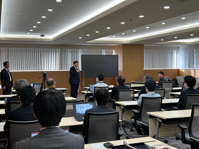 ウェルビーイング指標を活用した人材育成プログラム市長報告会