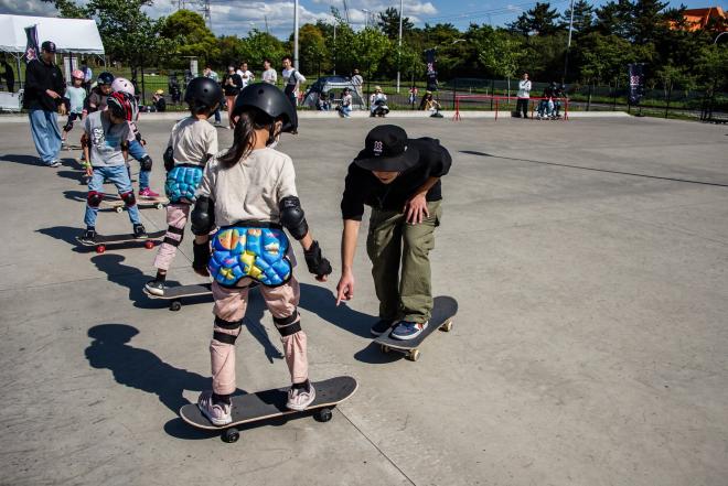 X Games Chiba 2023 スケートボードビギナースクール