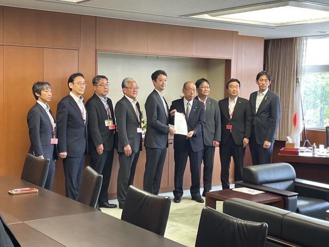 新湾岸道路整備促進期成同盟会要望活動