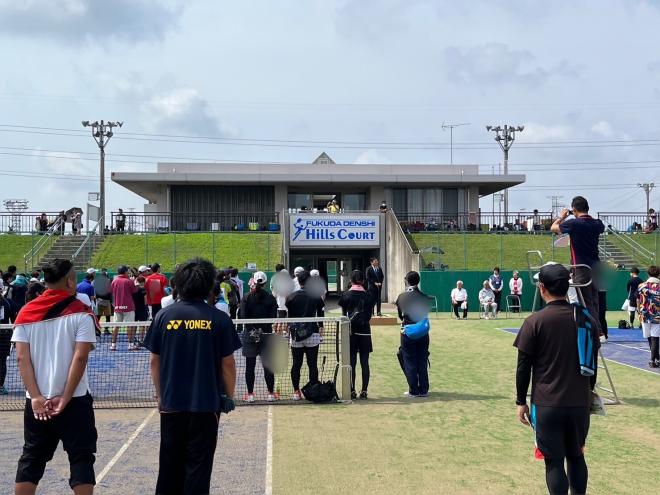 千葉市長杯ソフトテニス大会開会式