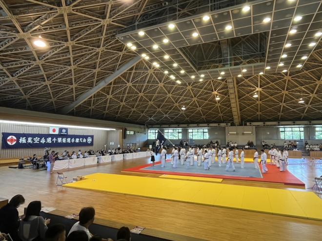 第40回極真空手道千葉県選手権大会開会式