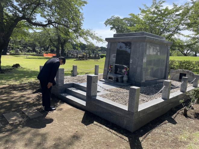 戦没者戦災死没者之慰霊碑拝礼