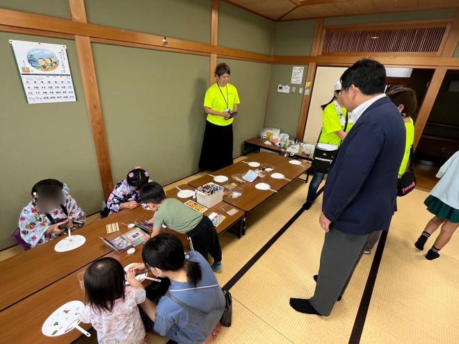 松ヶ丘中学校区青少年育成委員会第9回子ども夏まつり