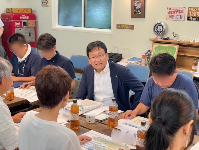 市長と語ろう会(緑区平山町グレイスの森)