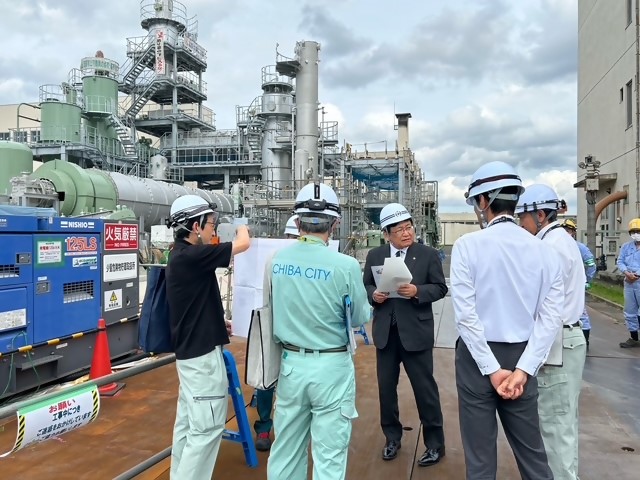南部浄化センター視察