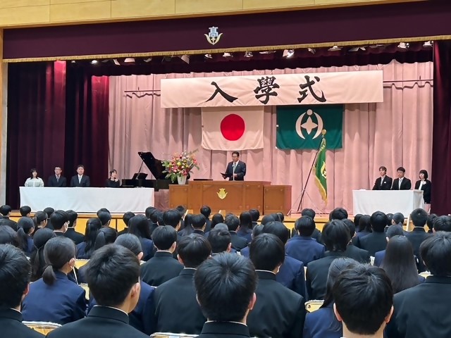 千葉高校入学式