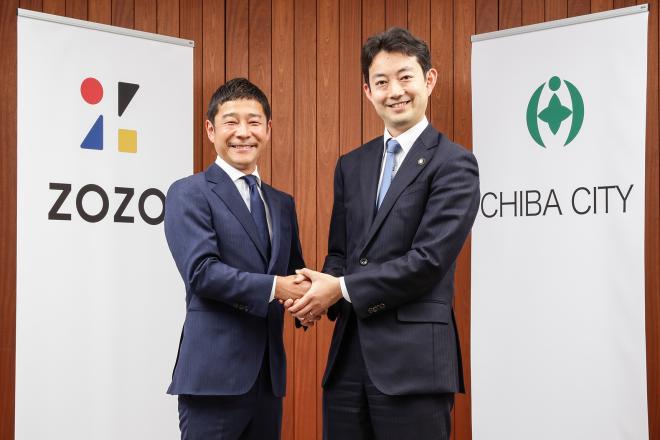 前澤代表取締役社長と熊谷市長