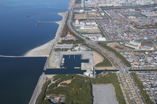 航空写真（検見川地区）2
