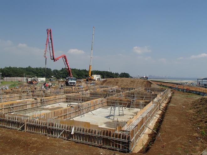 コンクリート打設