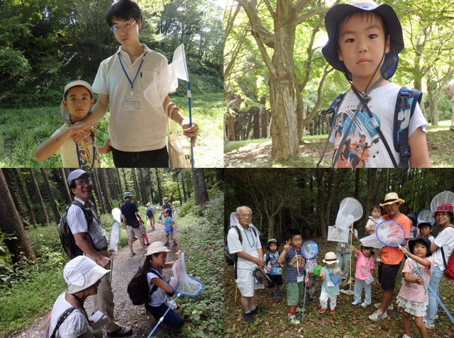 昭和の森自然観察秋の虫となかよくなろう「トンボ」