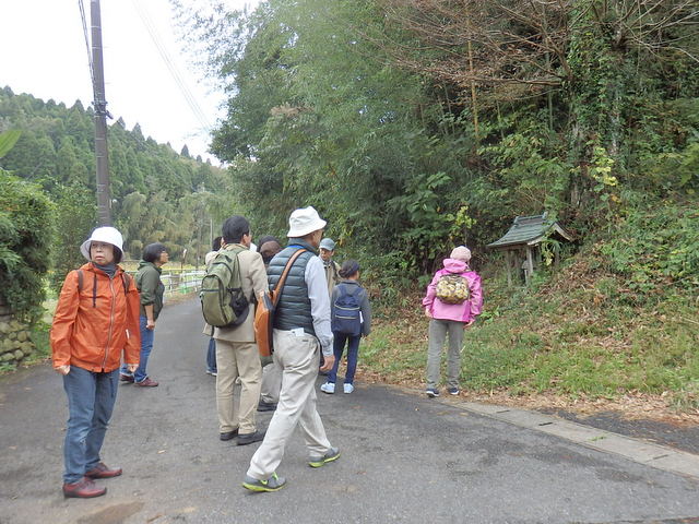 昭和の森自然観察第322回3時間コース「秋の小山町散歩」