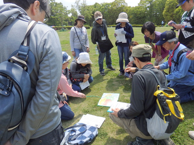 昭和の森自然観察会「土気城址方面を訪ねて」