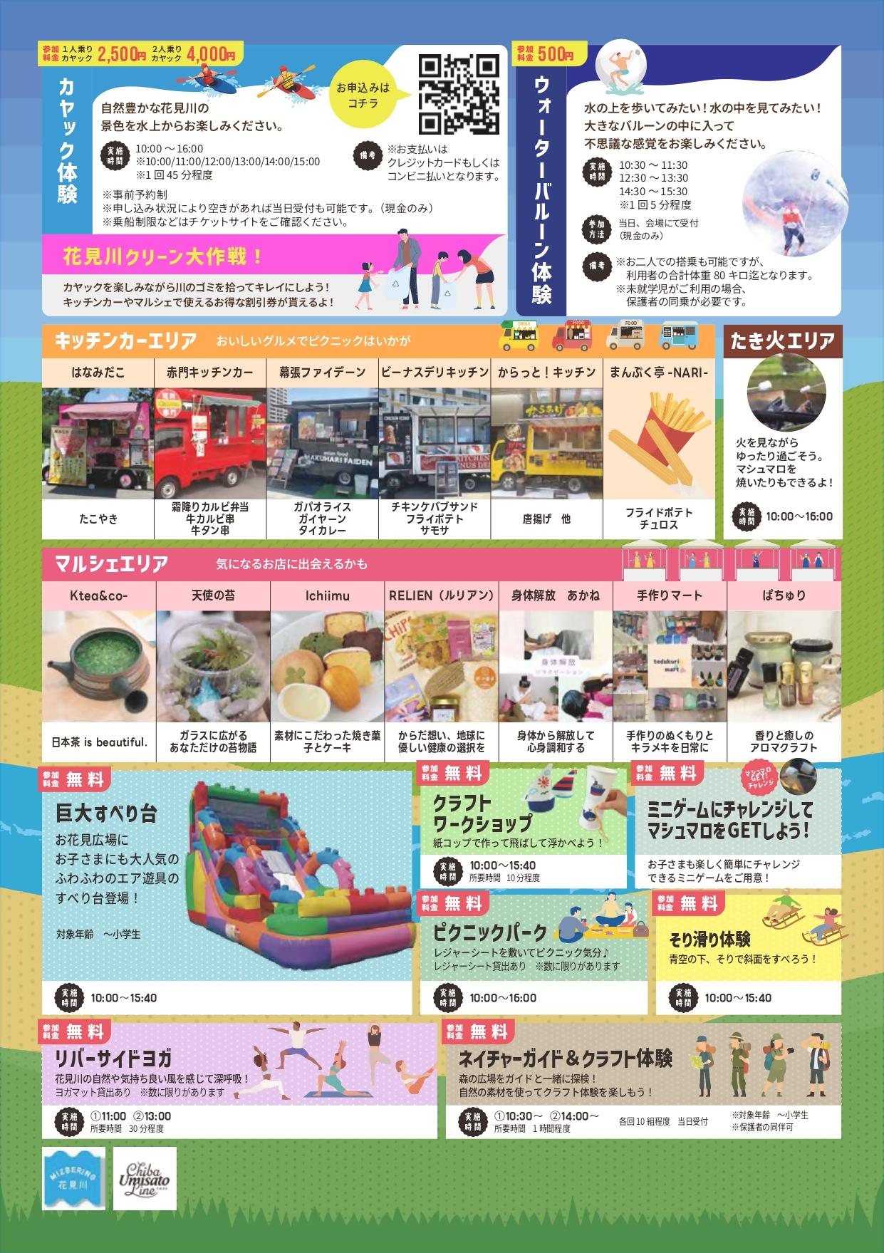リバーサイドフェス2025チラシ裏